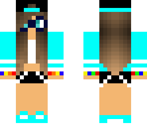 edited skin with glasses