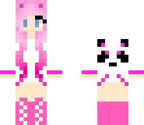 pink panda girl