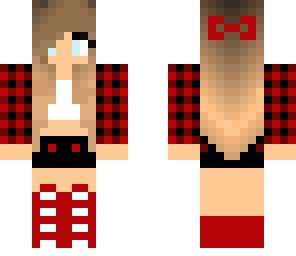 cute flannel girl