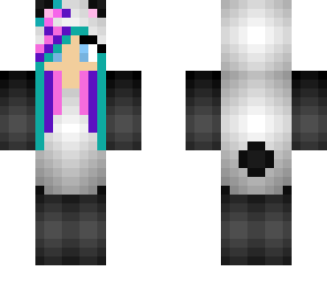 cotton candy panda