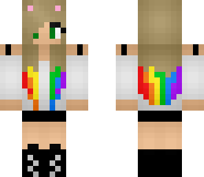 rainbow hair