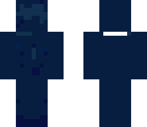 the blue man