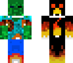 mobs on fire
