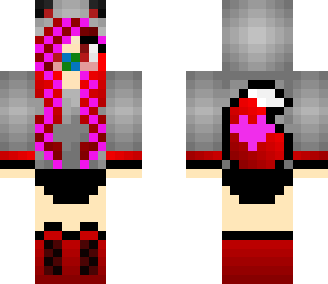 pink and red baby wolf gal edit