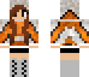 brown haired clownfish girl