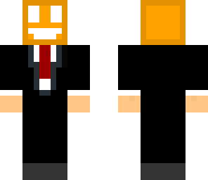pumpkin in a suit
