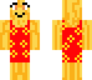 french fry in dress with bunny ears