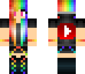 rainbow girl