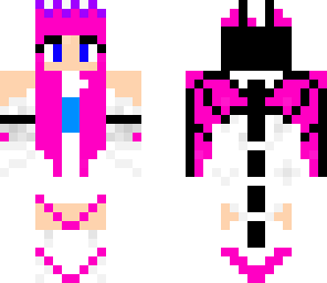 trinity's pink dragon girl