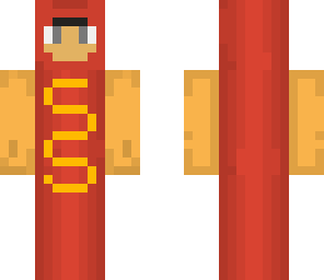 hotdog with mustard