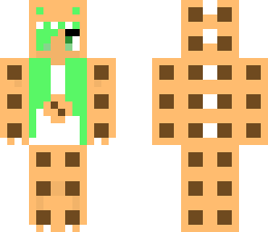 edit of waffle monster girl
