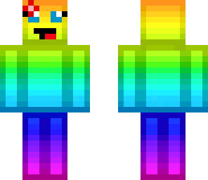 rainbow derpy girl