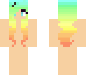 rainbow hair