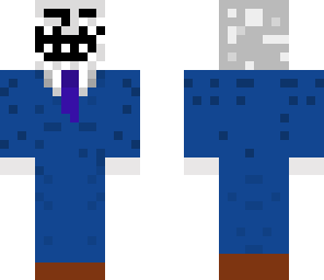 trollface blue