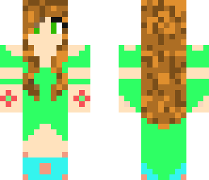 brown hared girl