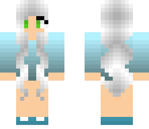 blue girl