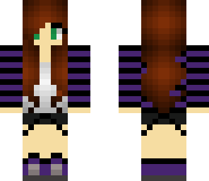 purple headphone girl