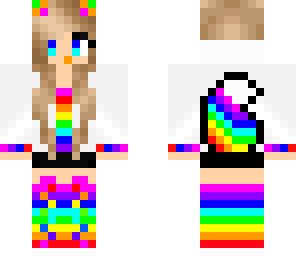 edit rainbow girl