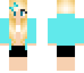 blue sweater girl