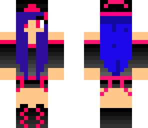 pink hiphop girl
