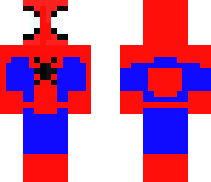 simple couloured spiderman