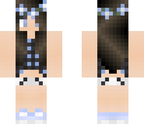 blue athletic girl