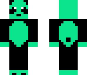 mintgreen panda bear