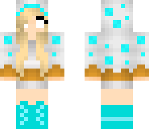 blue cake herobrine