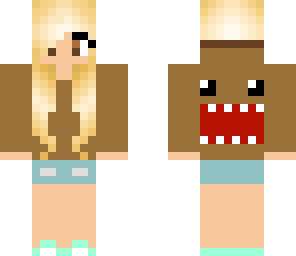 blonde domo girl