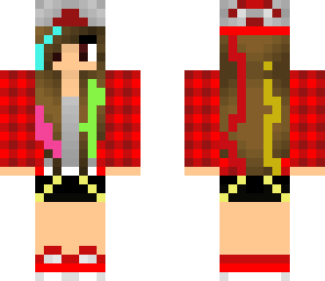 cute multi hair tomboy