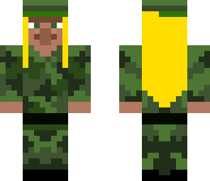 camo female villager
