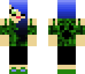 creeper hoodie girl