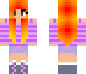 fire hare girl