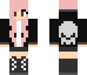 pink emo girl