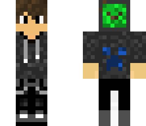 hooded dude with creeper