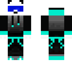 blue panda