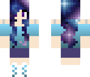 galaxy hair 