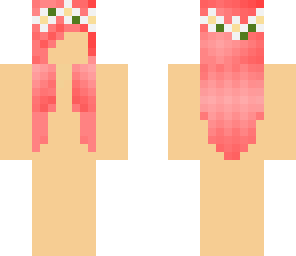 pink hair skin base