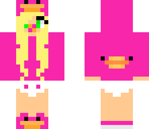 pink baby duck