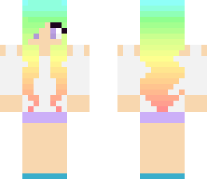 rainbow girl