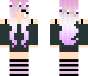 pink lavender girl edit
