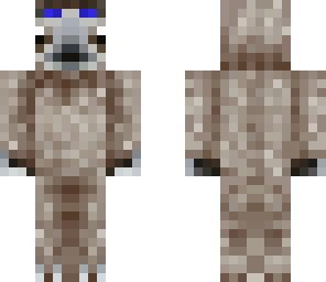 sloth with goggles
