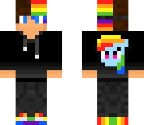 rainbow dash deb le bae made