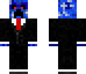 blue creeper in a suit