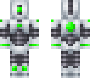 green robot