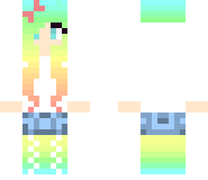 cute rainbow girl