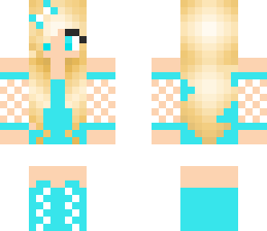 blue hot girl