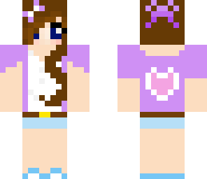 heart hair ribbon girl edit 3