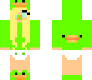 green duck baby girl -editt