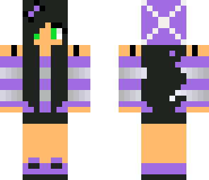 purple and black